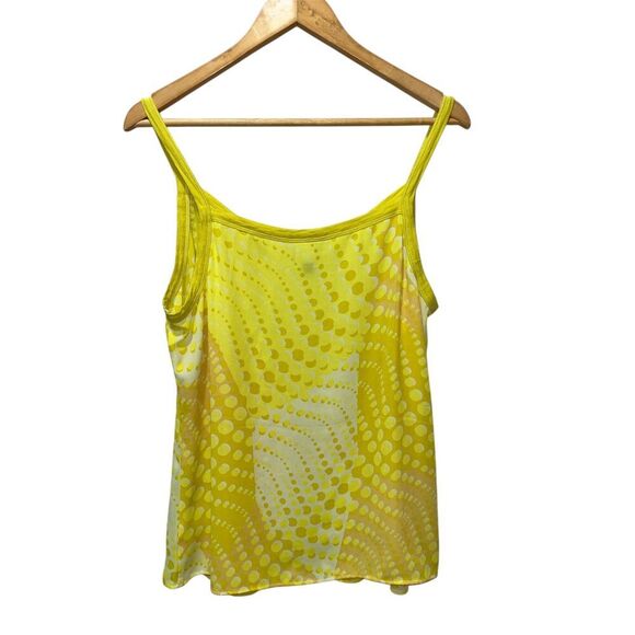 Cabi Sunbeam Cami Electric Women's Top Size Medium Yellow Summer Vibrant - Picture 3 of 8